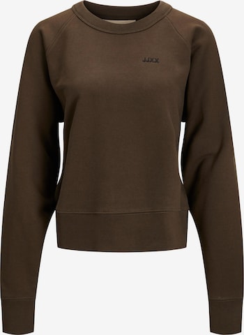 JJXX Sweatshirt 'JXCAITLYN' in Brown: front