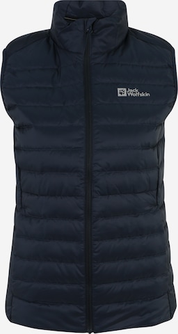 JACK WOLFSKIN Sports Vest in Blue: front