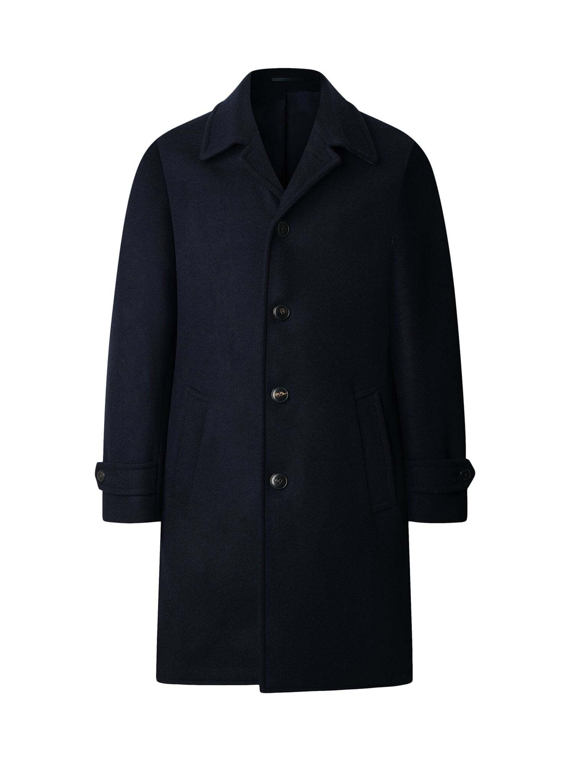Cappotto di mezza stagione di Hackett London in blu: frontale