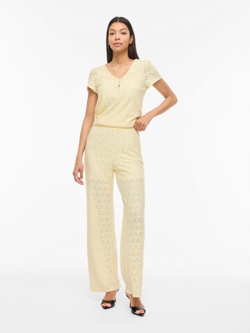 VILA - Blusa 'VIAmalina' en amarillo