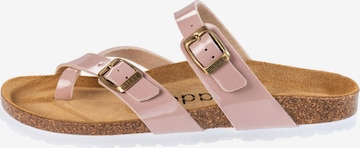 Palado Mules in Pink: front