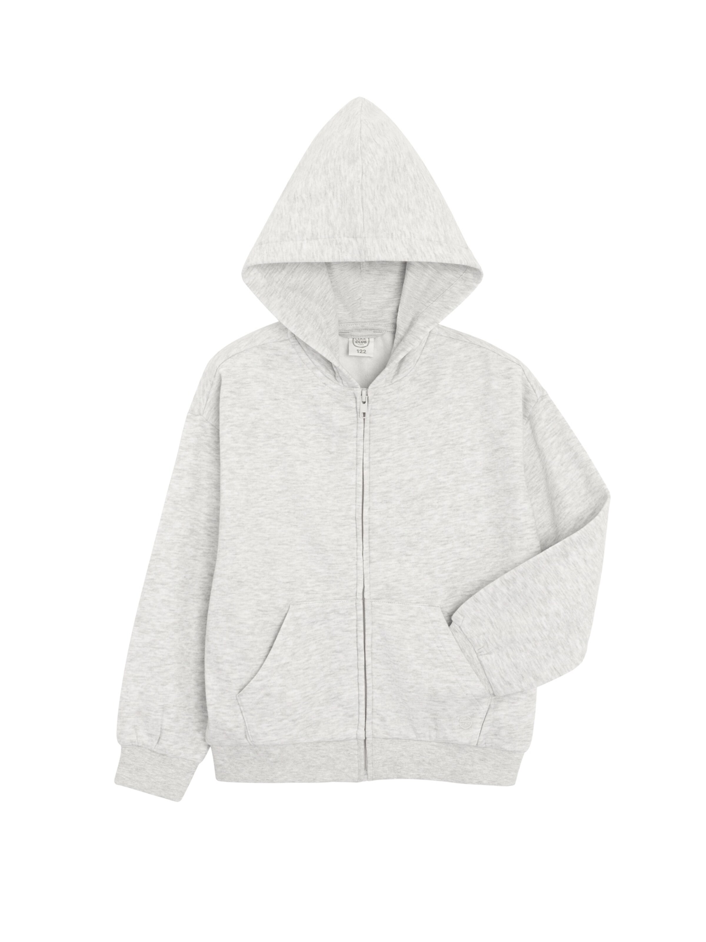 Cool Club Кофта на молнии в Серый: спереди
