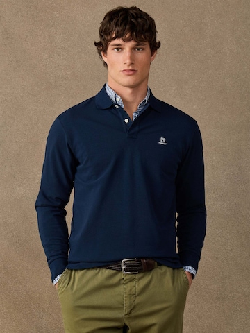 Maglietta di Hackett London in blu: frontale