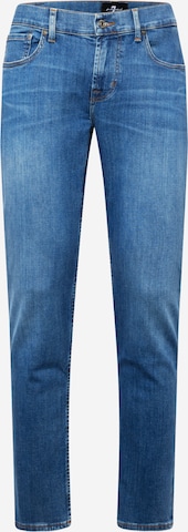 7 for all mankind Regular Jeans 'SLIMMY' i blå: framsida