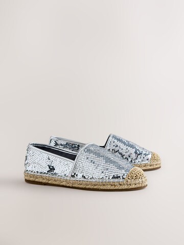 Next Espadrilles 'Forever Comfort' in Silver