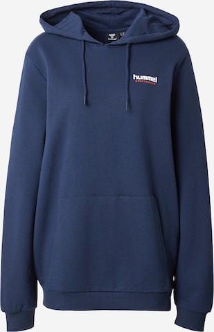 Hummel Sports sweatshirt 'Austin' in Blue: front