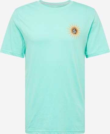 Volcom Shirt 'SCORCHO' in Groen: voorkant