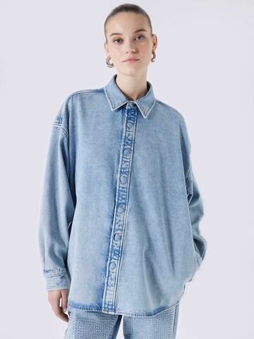 Ipekyol Bluse in Blau: predná strana