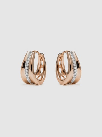 Luxenter Earrings 'Bardi' in Gold: front