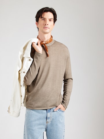 DRYKORN Sweater 'Leando' in Brown: front