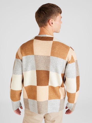 TOPMAN Strickjacke in Braun