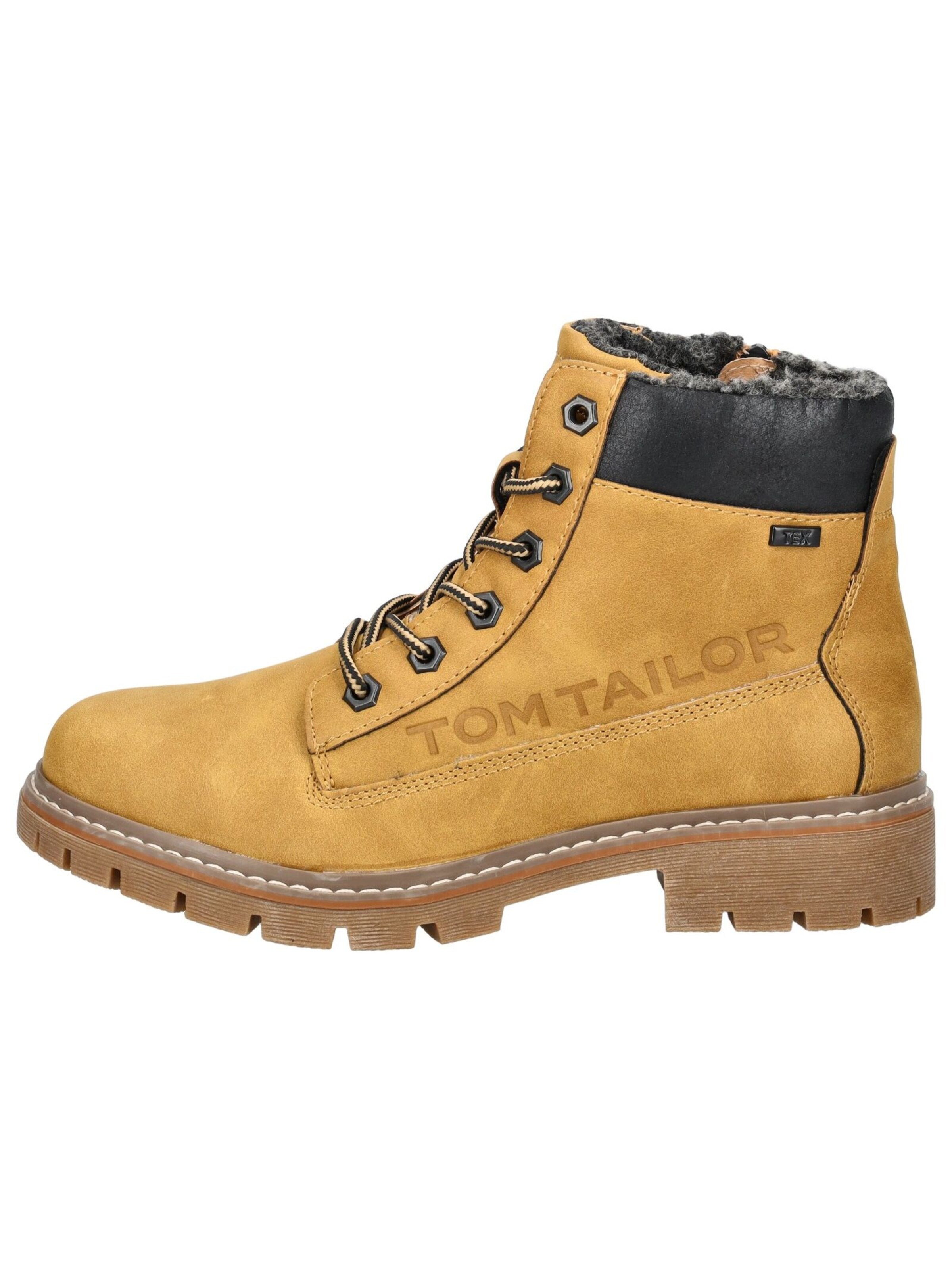 TOM TAILOR Stiefelette in Braun