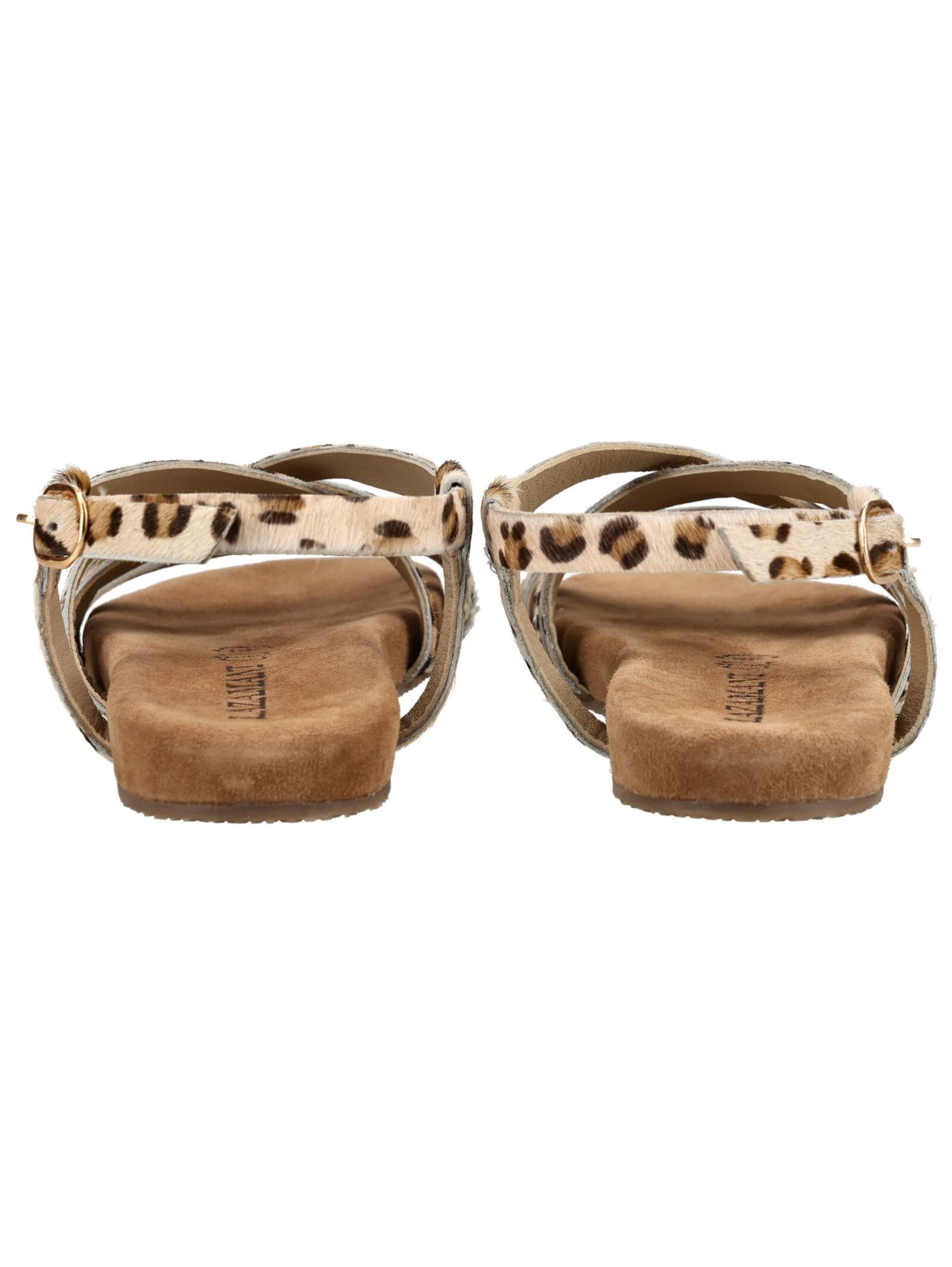 Sandales à lanières LAZAMANI en jaune