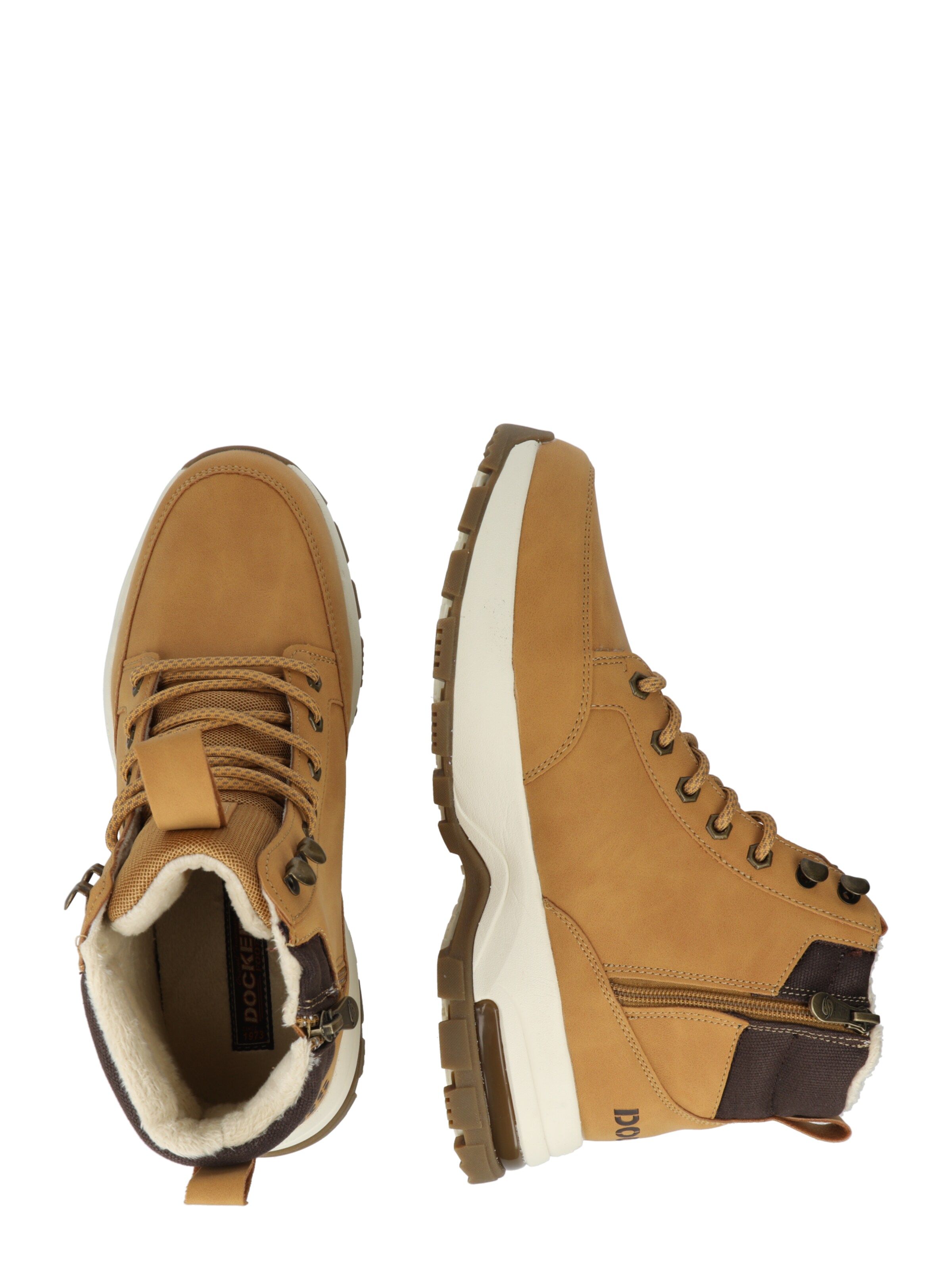 Dockers by Gerli Snørestøvler i brun