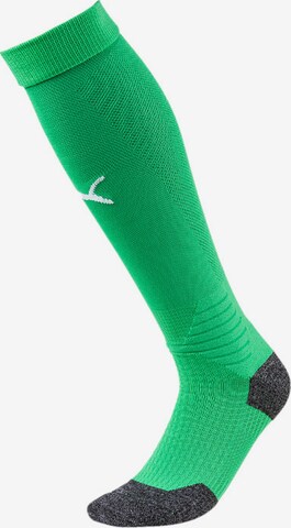 PUMA Soccer Socks in Green: front