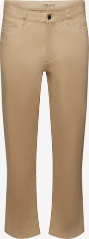 ESPRIT Broek in Beige: voorkant