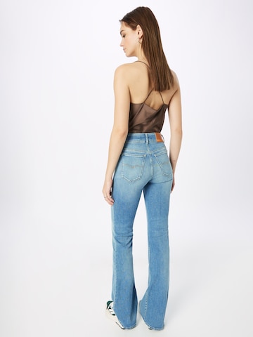 REPLAY Flared Jeans 'NEWLUZ' in Blauw