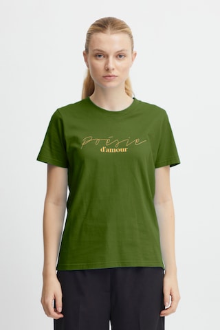 ICHI Shirt in Groen: voorkant