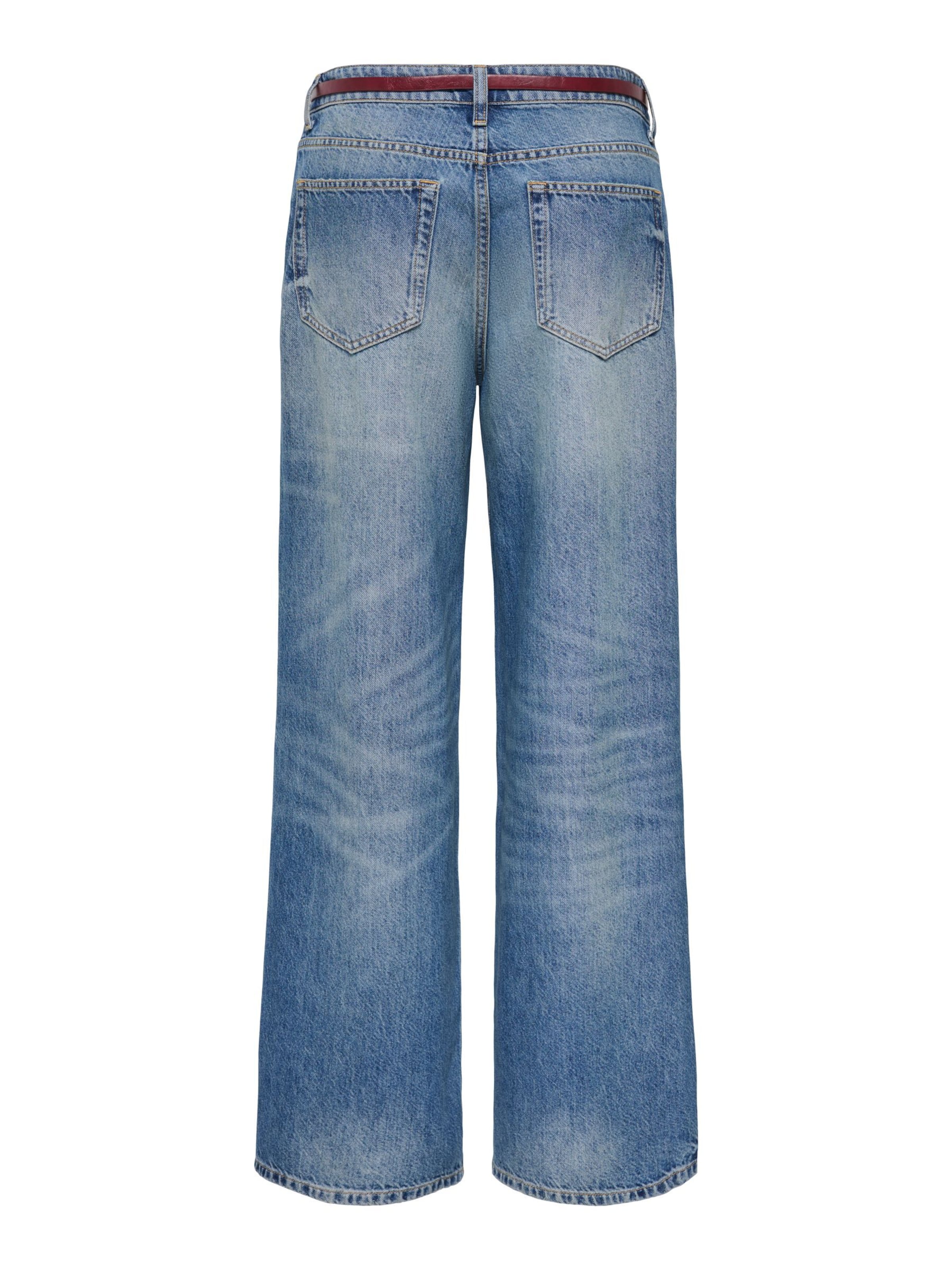 ONLY Wide leg Jeans 'ONLCharlot' in Blauw