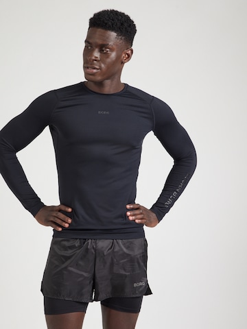 T-Shirt fonctionnel BJÖRN BORG en noir : devant