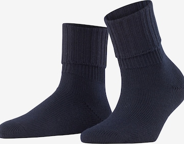 FALKE Socken 'Striggings Rib' in Blau: Vorderseite
