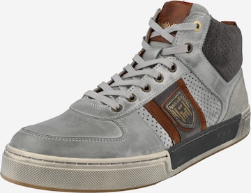 PANTOFOLA D'ORO High-Top Sneakers 'Frederico' in Grey: front