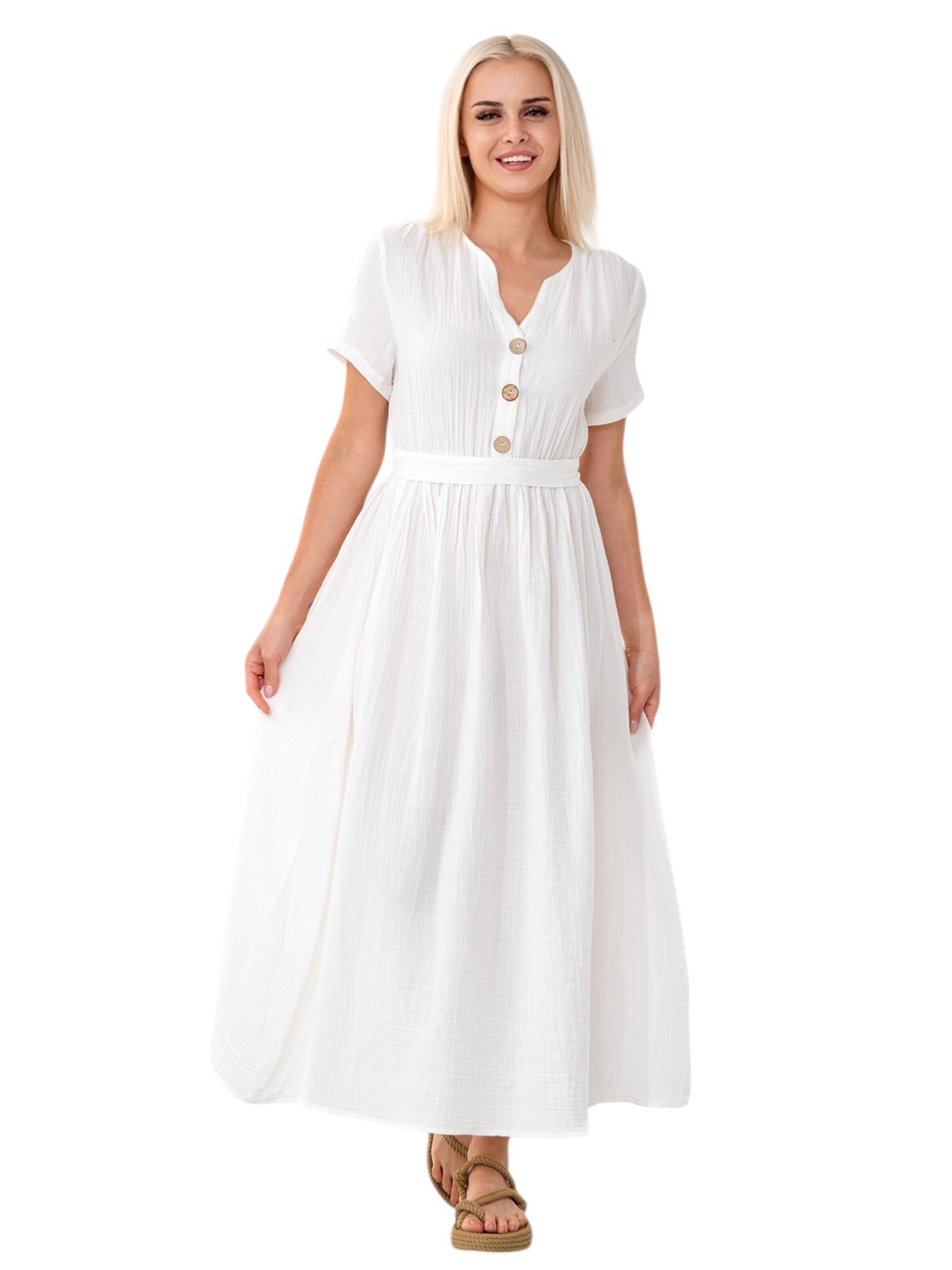 WENOR Sommerkjole 'MIRA' i hvid