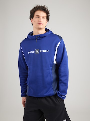 Nike Sportswear Μπλούζα φούτερ 'SHOX' σε μπλε: μπροστά
