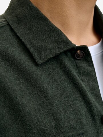 JACK & JONES Regular fit Button Up Shirt 'Charge' in Green