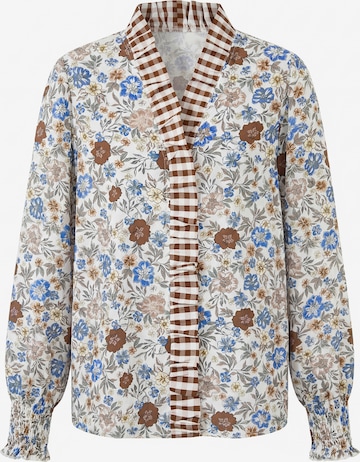 Usha Blouse in Gemengde kleuren: voorkant