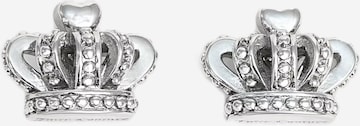 Orecchini 'Icon Crown' di Juicy Couture in argento: frontale