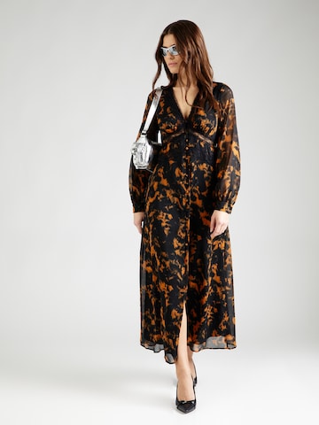 Robe TOPSHOP en mélange de couleurs