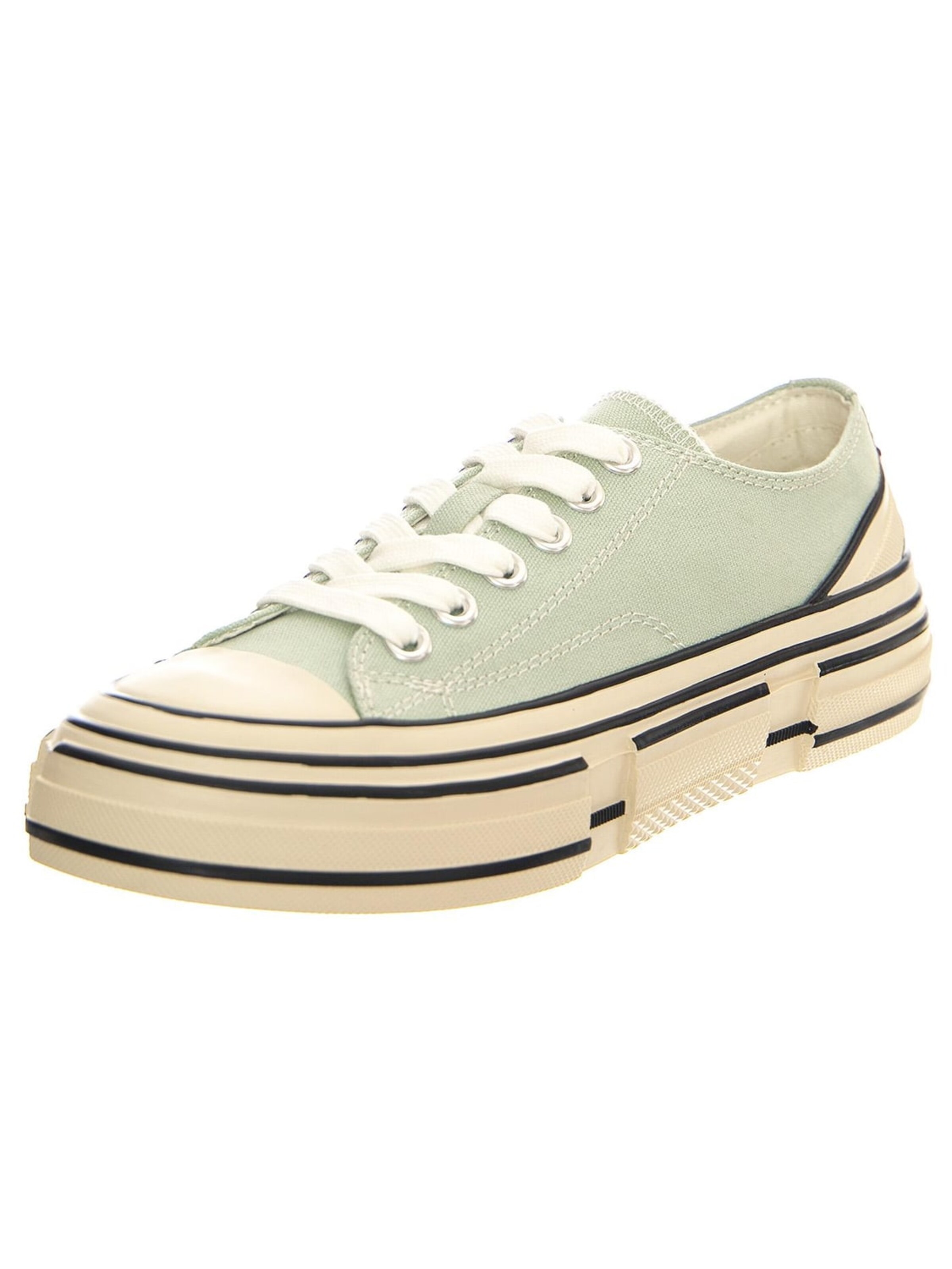 Chaussure de sport à lacets 'JC Play Endorphin Mint Canvas' Jeffrey Campbell en vert : devant