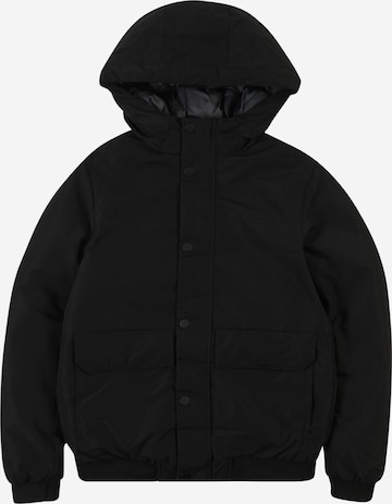 Veste d’hiver 'Champ' Jack & Jones Junior en noir : devant