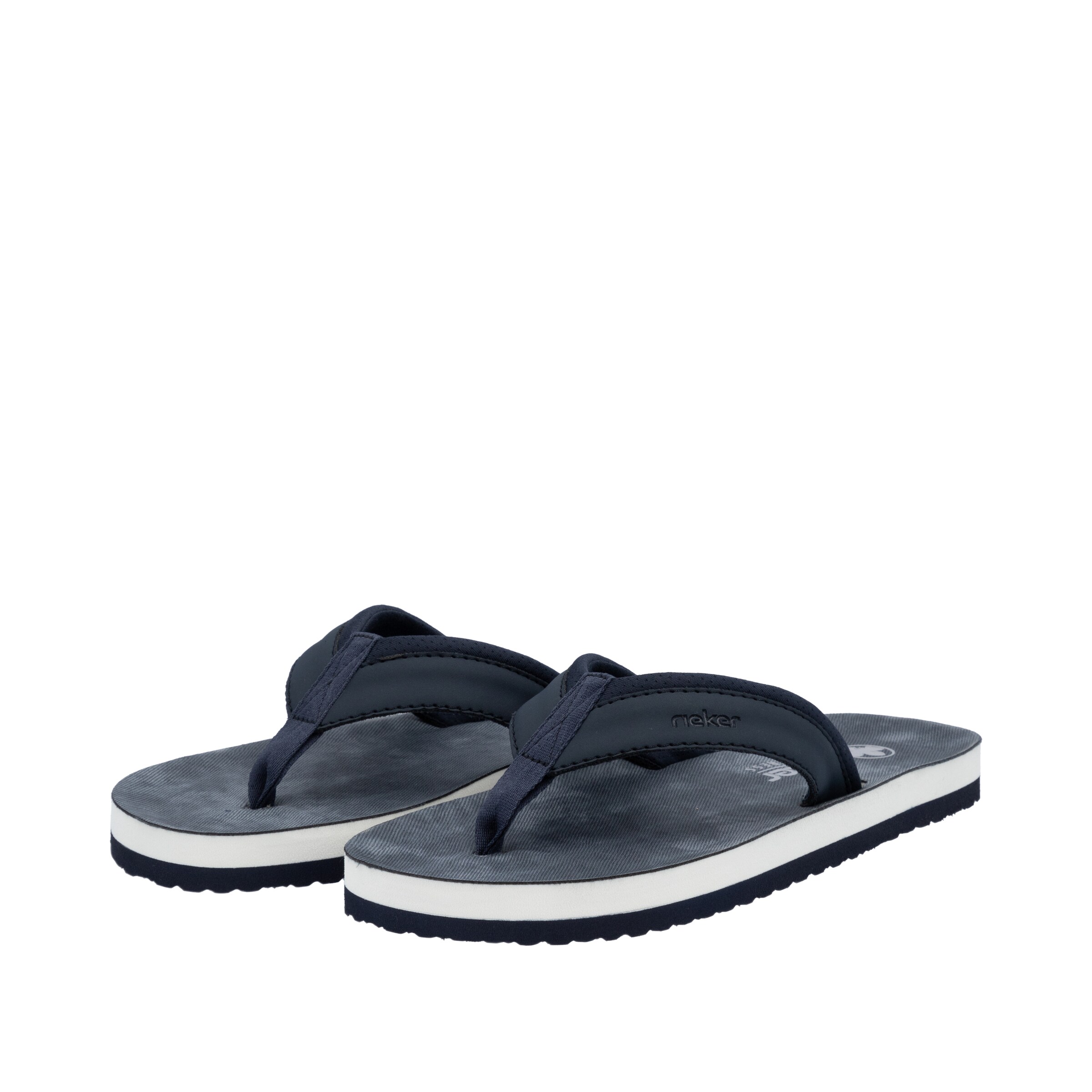Rieker T-Bar Sandals in Blue