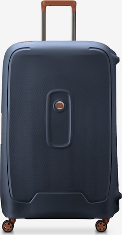 Valisette Delsey Paris en bleu : devant