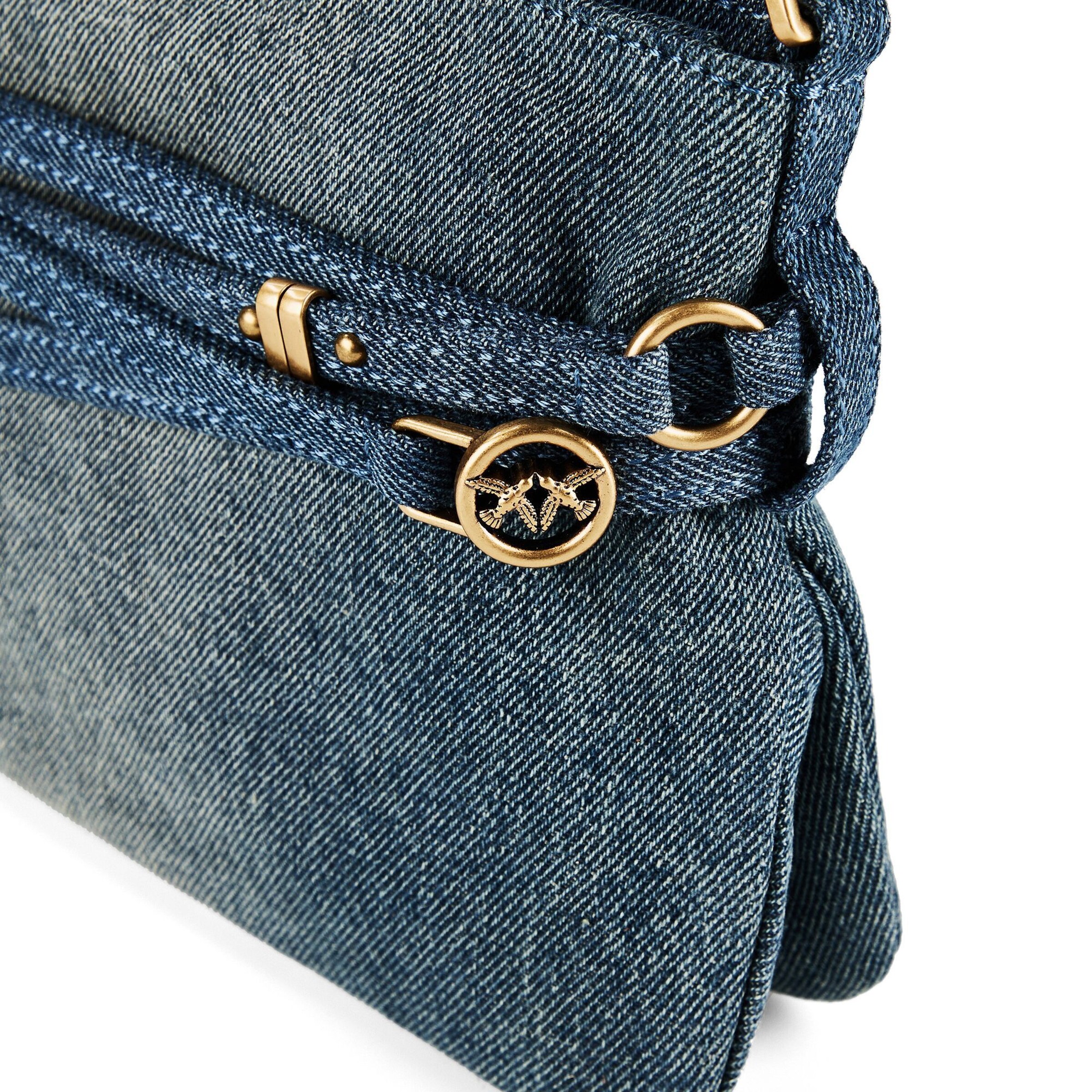 Borsa a spalla di PINKO in blu