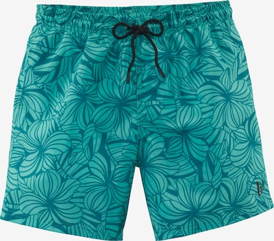 Bruno Banani Kupaće hlače u tirkiz / petrol / crna, Pregled proizvoda