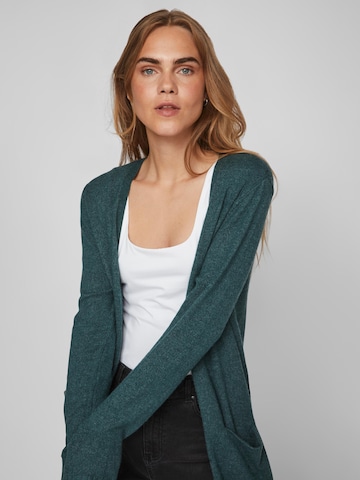 VILA Knitted Coat 'Ril' in Green