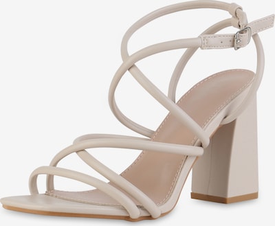 Van Hill Riemensandale 'Calliope' in beige, Produktansicht
