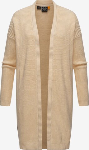 Ragwear Strikkejakke 'Nadina' i beige: forside