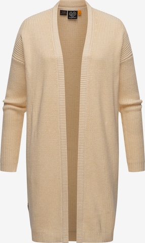 Cardigan 'Nadina' Ragwear en beige : devant