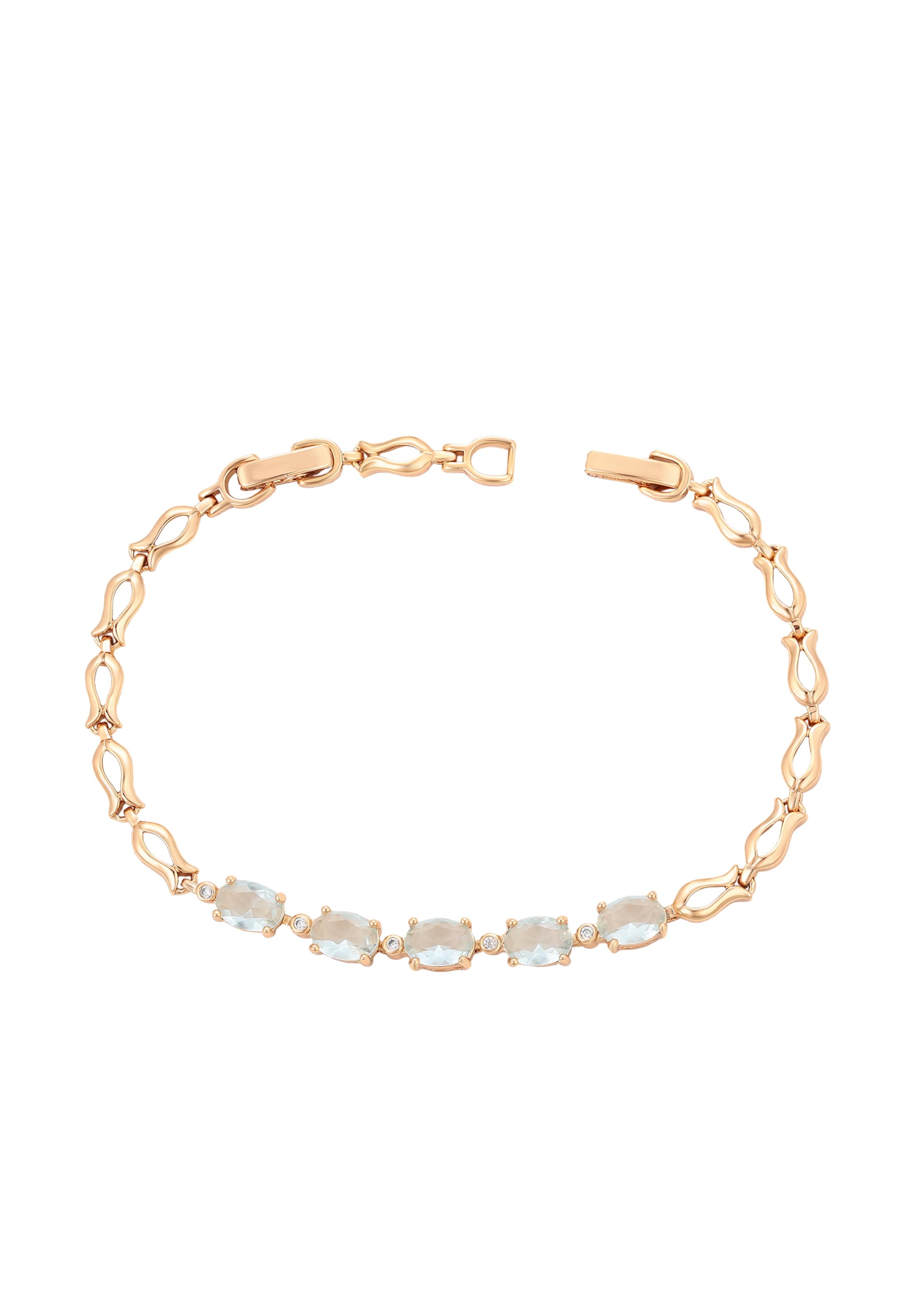 Bracelet faina en or : devant