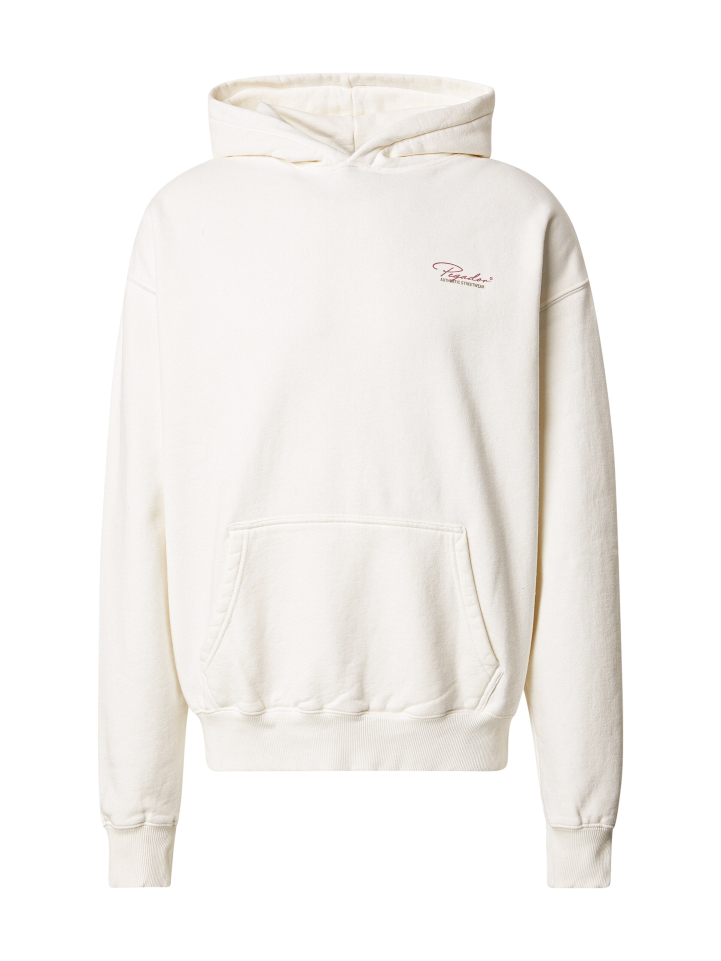 Pegador Mikina 'Carillo' - Biela: predná strana