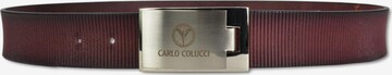 Carlo Colucci Belt 'Cavosi' in Red: front