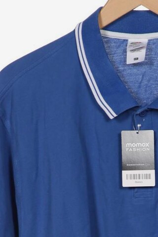 FRUIT OF THE LOOM Shirt in XXL in Blue