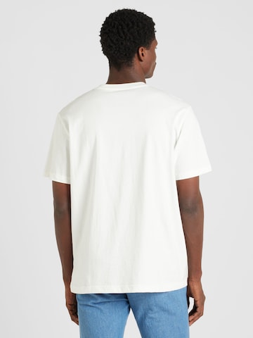 GAP Тениска 'SAKURA' в бяло