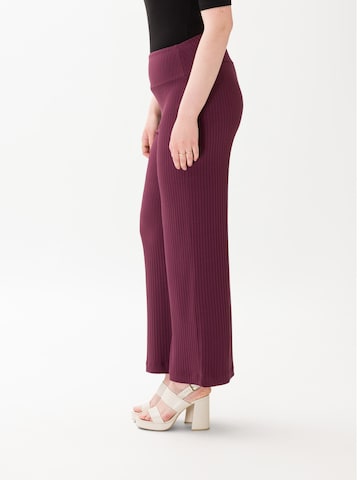 Wide Leg Pantalon 'Michelle' Les Lunes en violet
