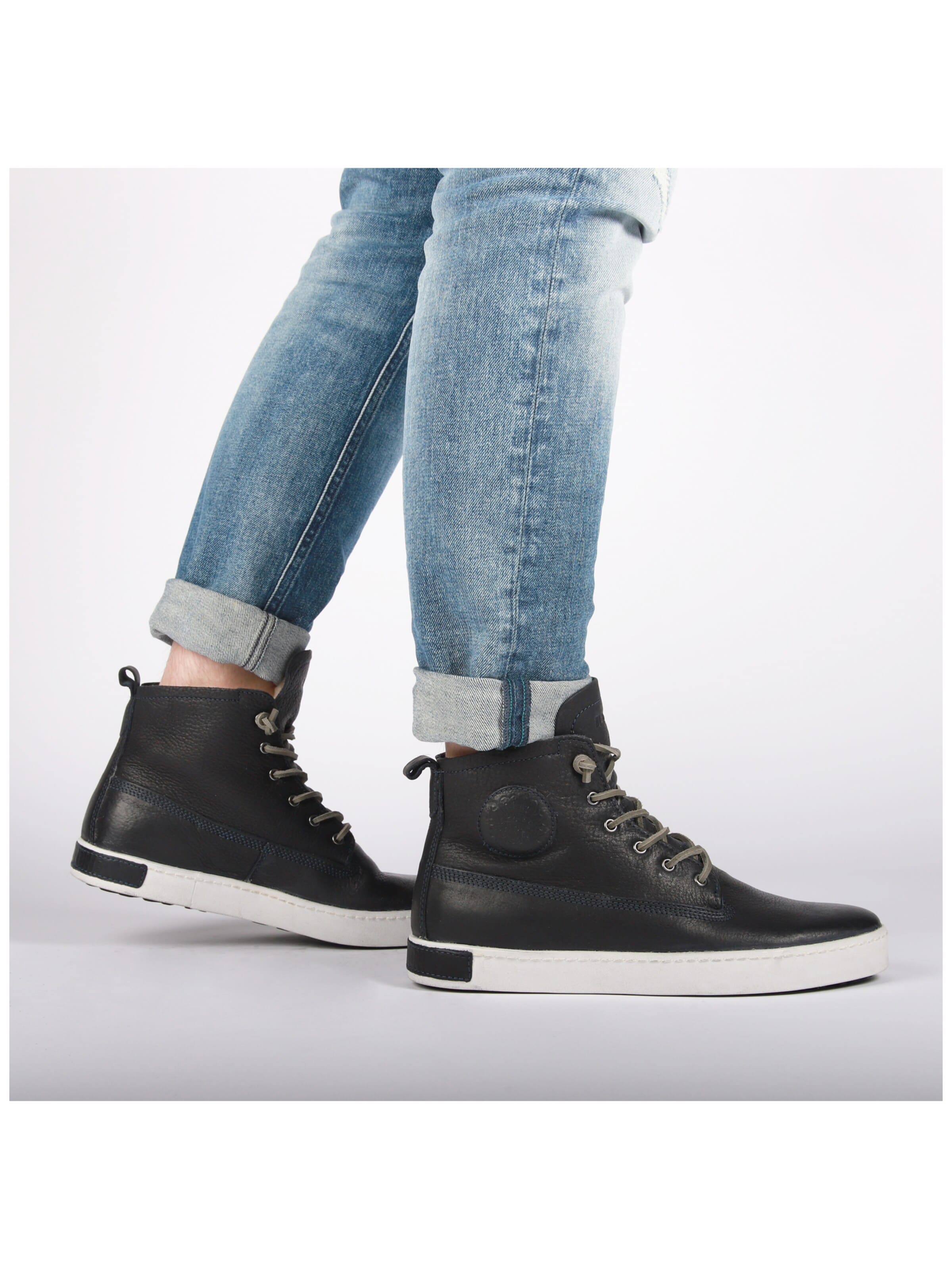 Sneaker alta di BLACKSTONE in blu