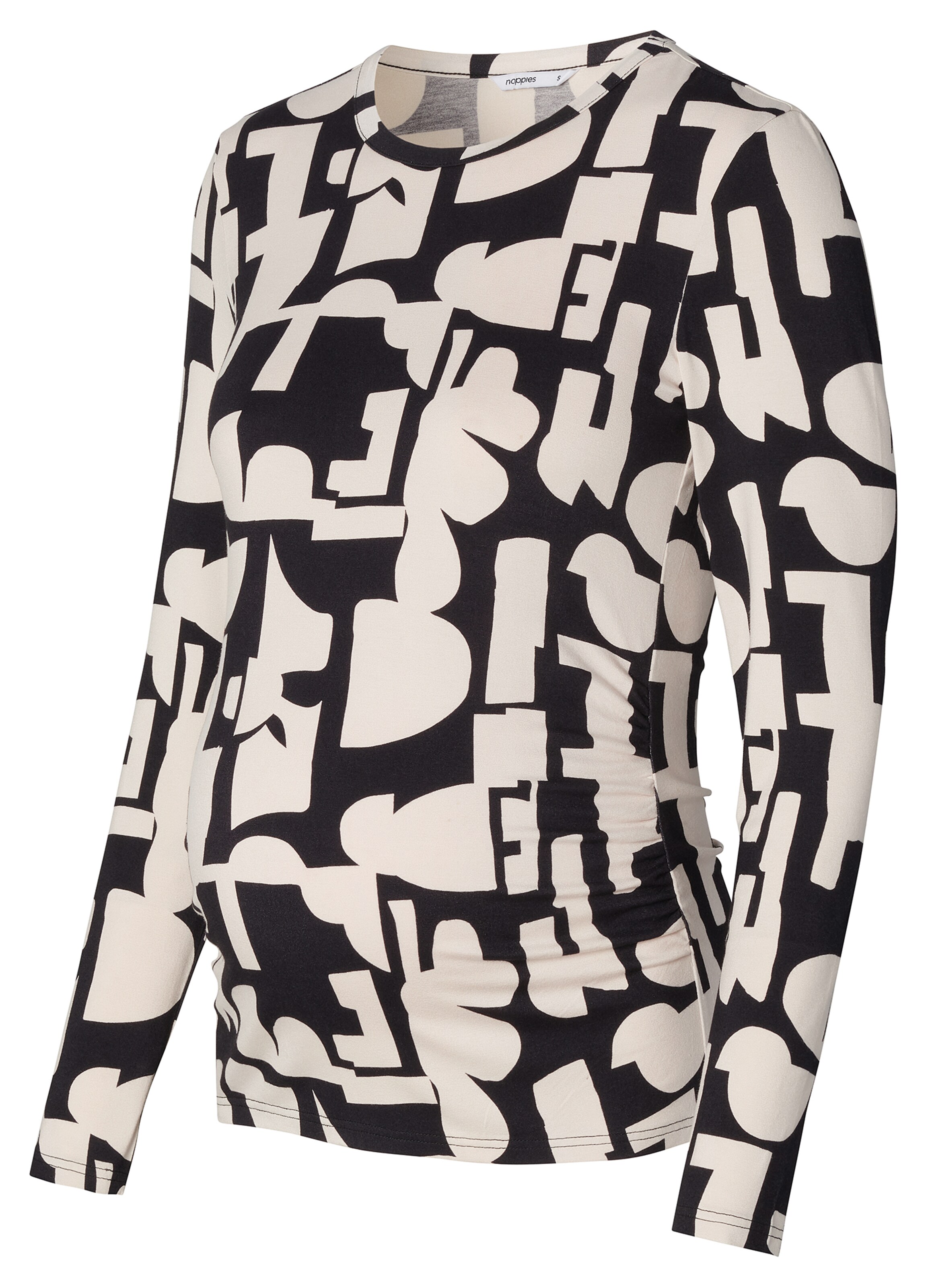 Noppies Shirt 'Eura' in Zwart: voorkant